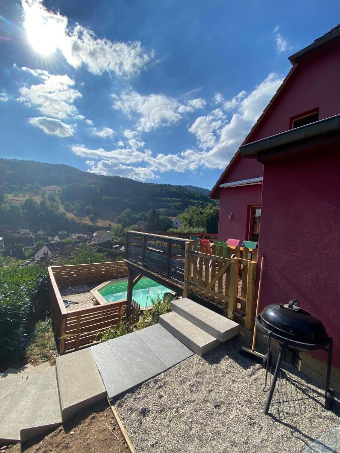 Grande Maison Bi-Familiale, Belle Vue, Piscine Villa Fréland Buitenkant foto