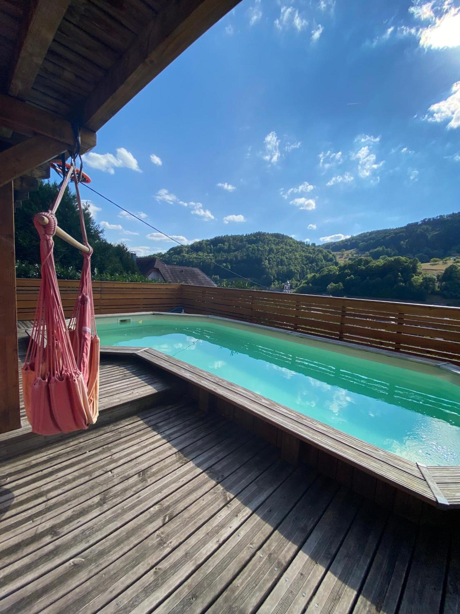 Grande Maison Bi-Familiale, Belle Vue, Piscine Villa Fréland Buitenkant foto